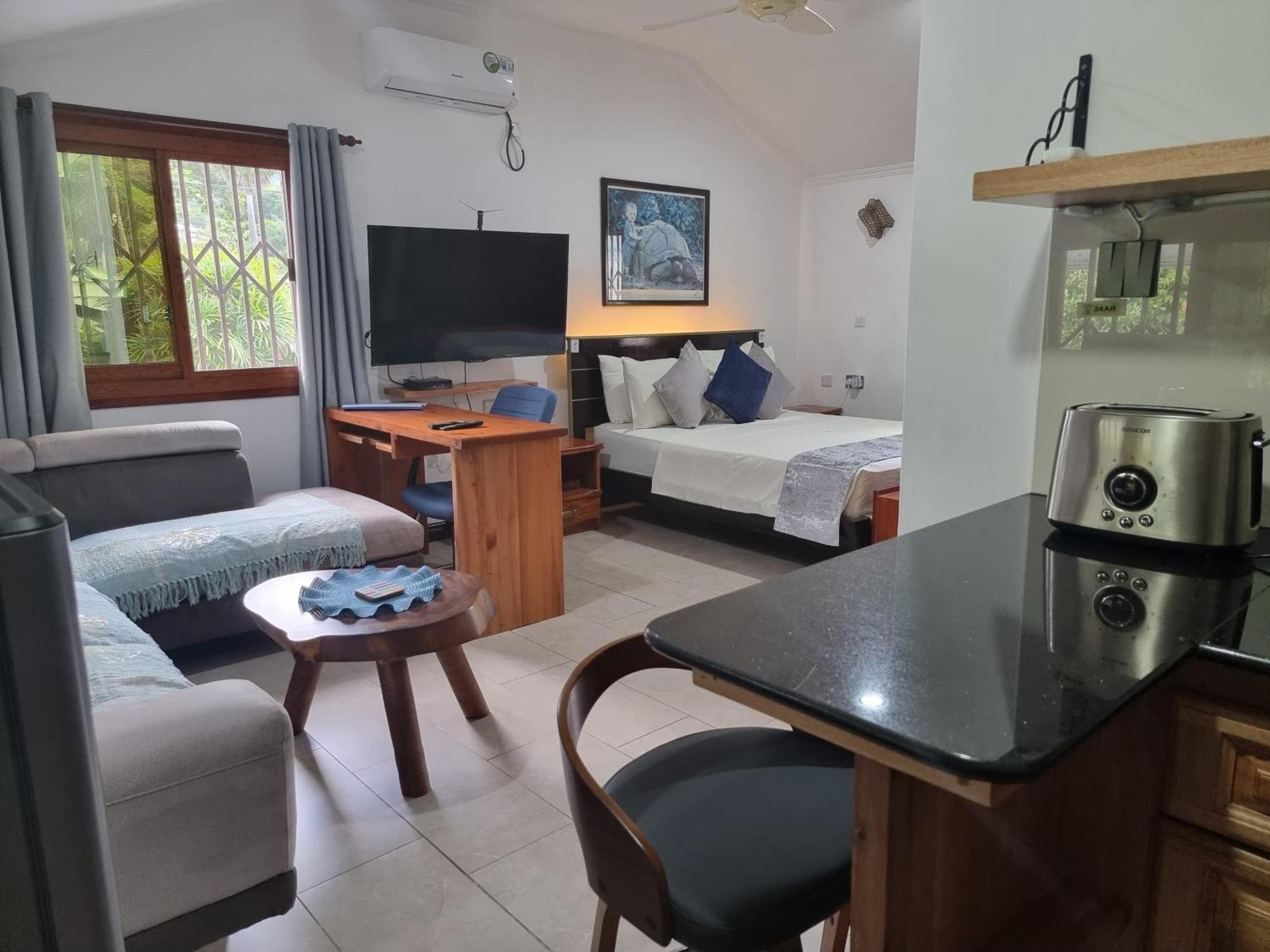 The Drake Seaside Apartment - Studio Bel Ombre Dış mekan fotoğraf